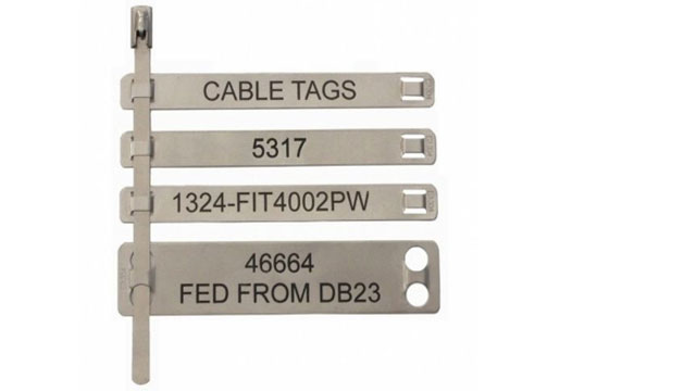 Tags - marcadores (etiquetado) para cables y alambre en Perú